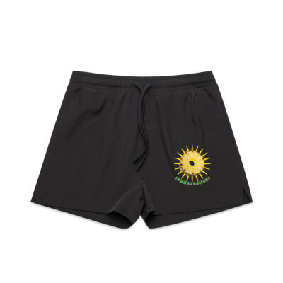Tropical Pineapple Sun - Wo's Active Shorts Thumbnail