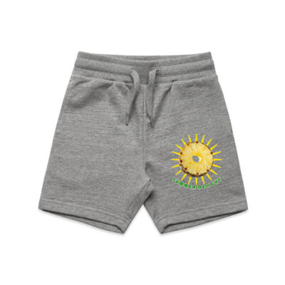 Tropical Pineapple Sun - Kids Stadium Shorts Thumbnail