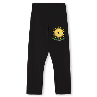 Tropical Pineapple Sun - Womens High-rise 3/4 Leggings Thumbnail