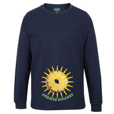 Tropical Pineapple Sun - Long Sleeve Tee Thumbnail