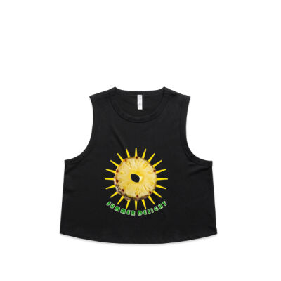 Tropical Pineapple Sun - Wo's Martina Crop Tank Thumbnail