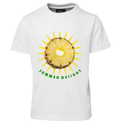 Tropical Pineapple Sun - Podium Kids Poly Tee Thumbnail