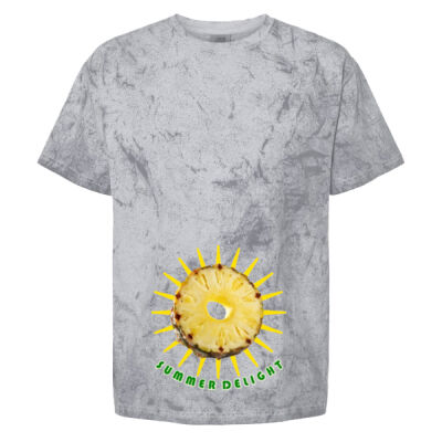 Tropical Pineapple Sun - Heavyweight Color Blast Adult Short Sleeve T-Shirt Thumbnail