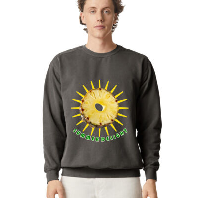Tropical Pineapple Sun - Adult Crewneck Sweatshirt Thumbnail