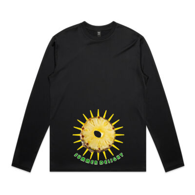 Tropical Pineapple Sun - Wo's Maple Active L/S Tee Thumbnail
