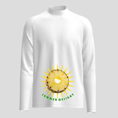 Tropical Pineapple Sun - Kids Long Sleeve Rashie Thumbnail