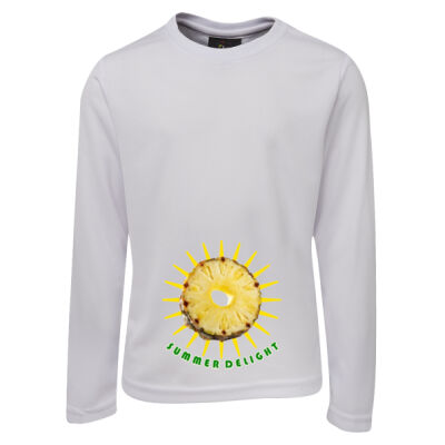 Tropical Pineapple Sun - PODIUM L/S POLY TEE Thumbnail
