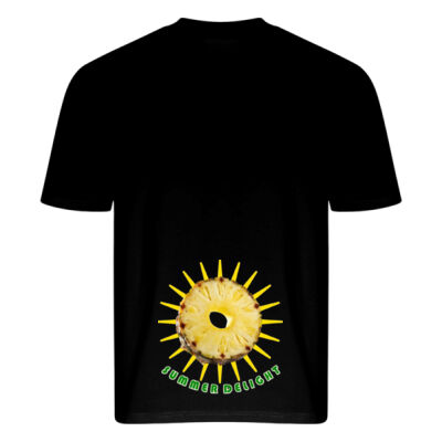 Tropical Pineapple Sun - Luxe Oversized Tee Thumbnail
