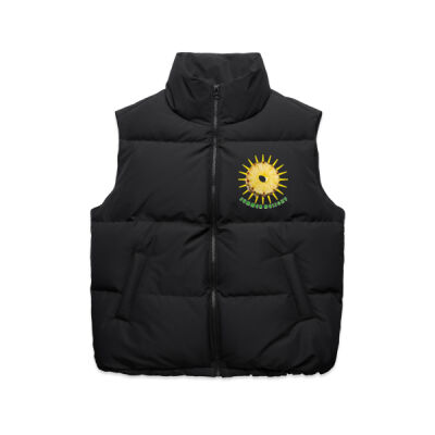Tropical Pineapple Sun - Wo's Puffer Vest Thumbnail