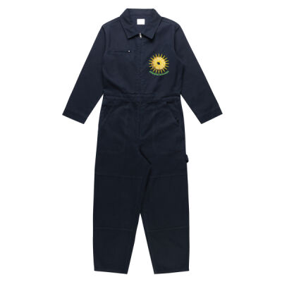 Tropical Pineapple Sun - Wo's Canvas Coveralls Thumbnail