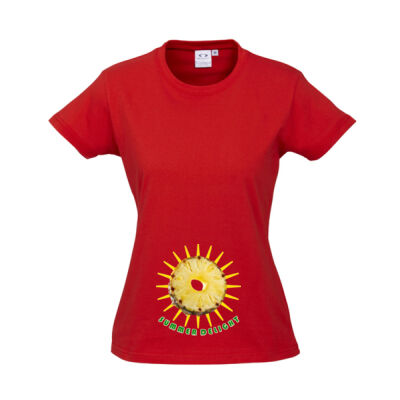 Tropical Pineapple Sun - Womens Ice Short Sleeve Tee Thumbnail