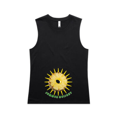 Tropical Pineapple Sun - Wo's Maple Tank Thumbnail