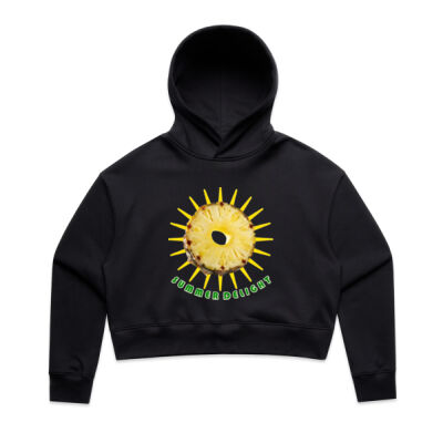 Tropical Pineapple Sun - Wo's Relax Crop Hood Thumbnail