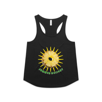 Tropical Pineapple Sun - Wo's Maple Active Blend Racerback Thumbnail