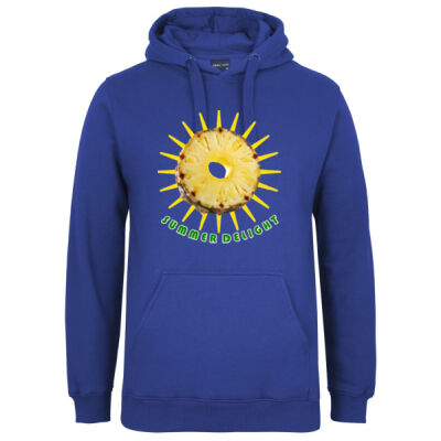 Tropical Pineapple Sun - Fleecy Hoodie Thumbnail