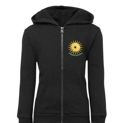 Tropical Pineapple Sun - P/C FULL ZIP HOODIE - Kids Thumbnail