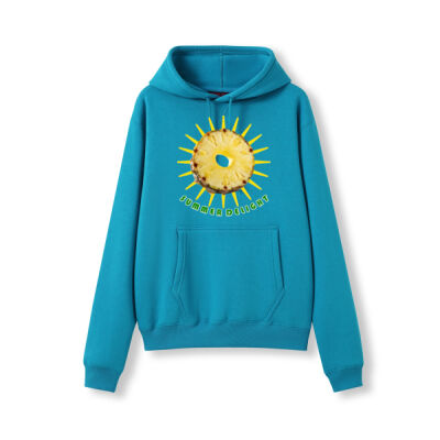 Tropical Pineapple Sun - Womens/Juniors Kangaroo Pocket Hoodies Thumbnail