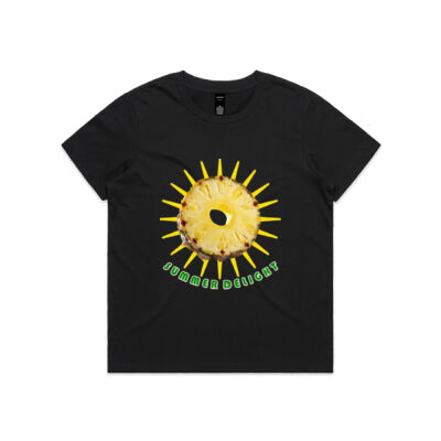 Tropical Pineapple Sun - Wo's Maple Minus Tee [-8cm] Thumbnail
