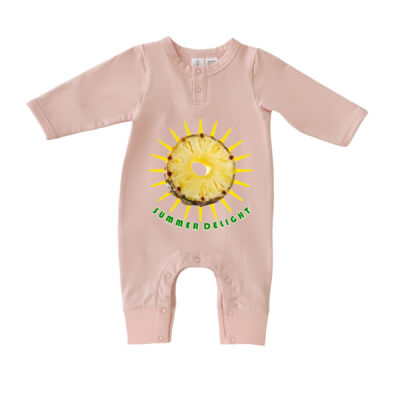 Tropical Pineapple Sun - Baby Growsuit Thumbnail