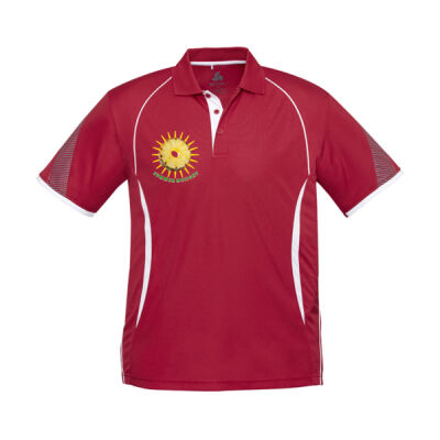 Tropical Pineapple Sun - Kids Razor Short Sleeve Polo Thumbnail
