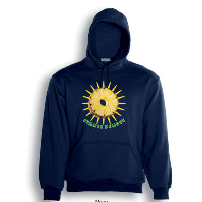 Tropical Pineapple Sun - Unisex Adults Pull Over Hoodie Thumbnail