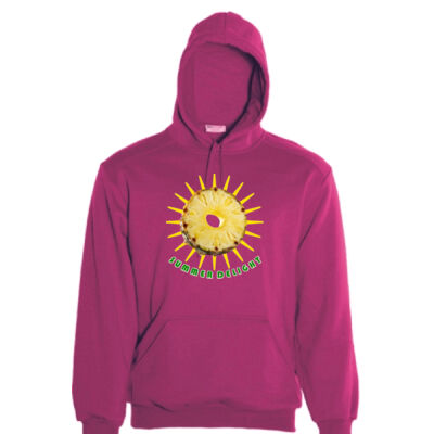 Tropical Pineapple Sun - Unisex Adults Pull Over Hoodie Thumbnail
