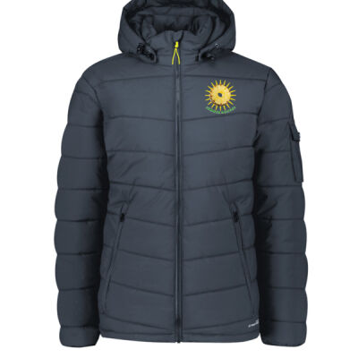Tropical Pineapple Sun - Unisex Streetworx Hooded Puffer Jacket Thumbnail