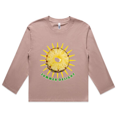 Tropical Pineapple Sun - Wo's Martina L/S Tee Thumbnail
