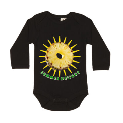 Tropical Pineapple Sun - Long Sleeve Bodysuit Thumbnail