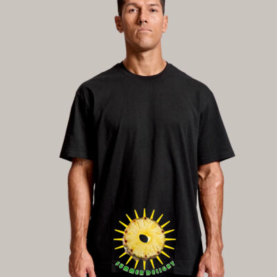 Tropical Pineapple Sun - Simple Tee Hemp - UNISEX  Thumbnail