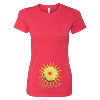 Tropical Pineapple Sun - Ladies CVC Crew Thumbnail