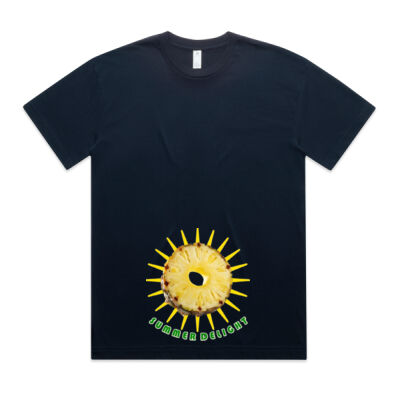 Tropical Pineapple Sun - Block Oversized Tee Thumbnail