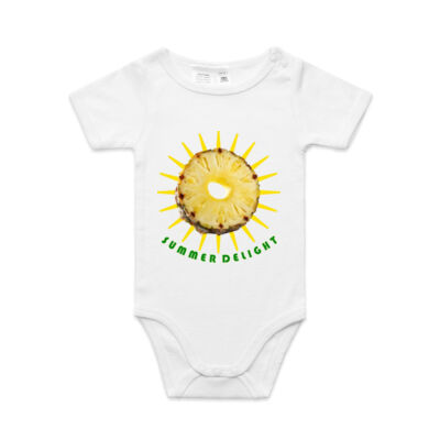 Tropical Pineapple Sun - Mini Me One-Piece Tee Thumbnail