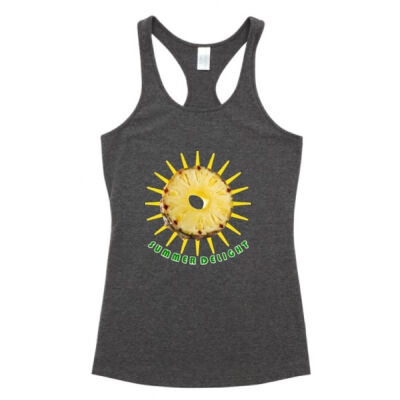 Tropical Pineapple Sun - T-back Singlet Thumbnail