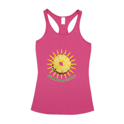 Tropical Pineapple Sun - Kids T-back Singlet Thumbnail