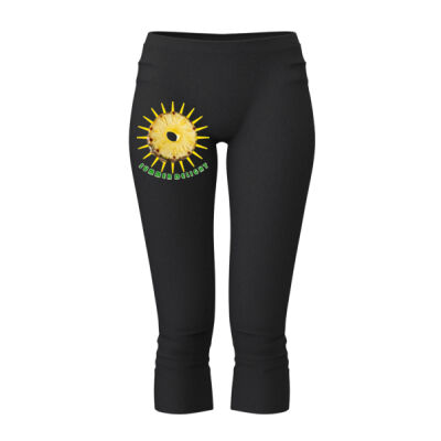 Tropical Pineapple Sun - Ladies 3/4 Leggings Thumbnail