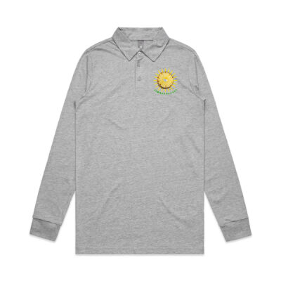 Tropical Pineapple Sun - Long Sleeve Chad Polo Thumbnail