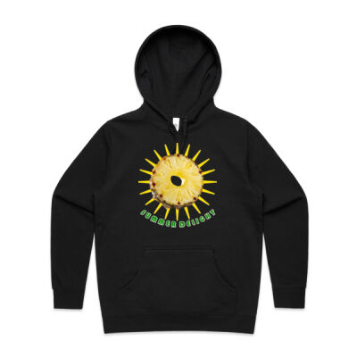 Tropical Pineapple Sun - Women's Stencil Hoodie Thumbnail