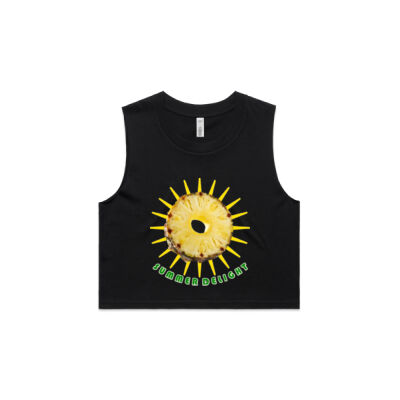 Tropical Pineapple Sun - Crop Tank Thumbnail