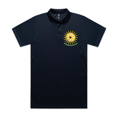 Tropical Pineapple Sun - Mens Work Polo Thumbnail