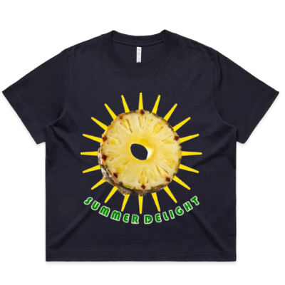 Tropical Pineapple Sun - Wo's Box Tee Thumbnail