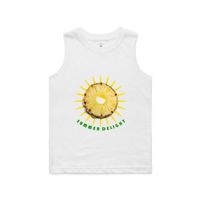 Tropical Pineapple Sun - Kids Barnard Tank tee  Thumbnail