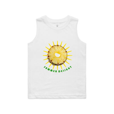 Tropical Pineapple Sun - Youth Barnard Tank tee  Thumbnail