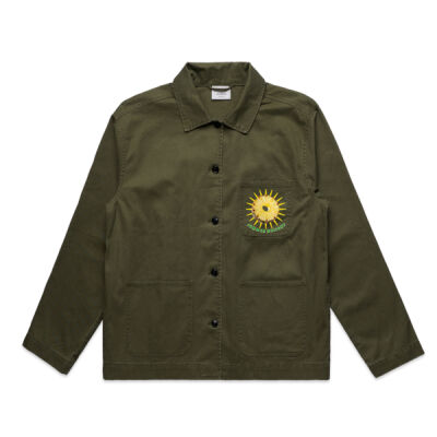 Tropical Pineapple Sun - Ladies Chore Jacket Thumbnail