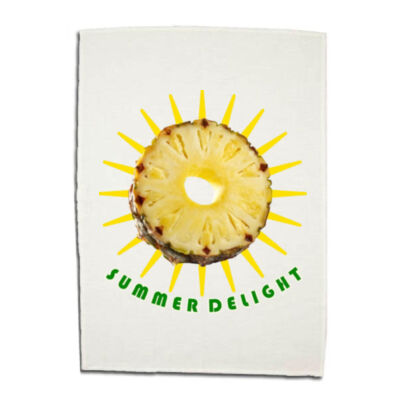 Tropical Pineapple Sun - Linen Tea Towels Thumbnail