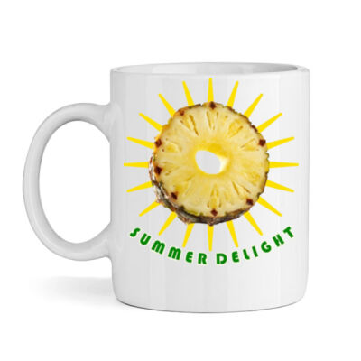 tropical spirit - High quality ceramic white mug Thumbnail