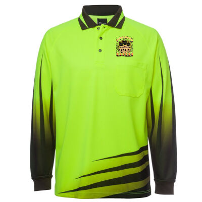aussie spooks - Hi Vis L/S Rippa Sub Polo Thumbnail