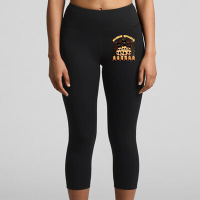 aussie spooks - Wo's Active Mid Leggings Thumbnail