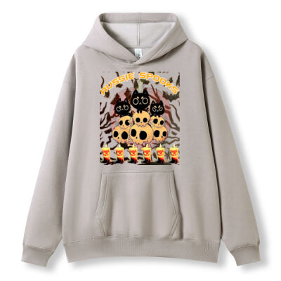 aussie spooks - Mens Kangaroo Pocket Hoodies Max (Print Area) Thumbnail