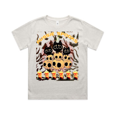 aussie spooks - Kids Heavy Faded Tee Thumbnail